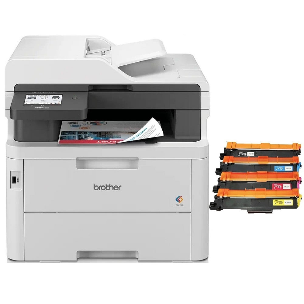 Impresora Laser Color Brother MFC-L3760CDW Multifuncional Ethernet Wifi