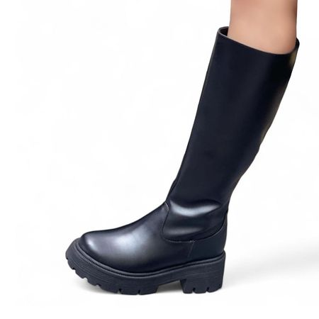 Bota Mujer Taco 3 Any 1299 5C-75 Color Negro Talla 39