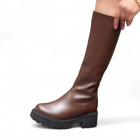 Bota Mujer Taco 3 Any 1299 5C-75 Color Marron Talla 37