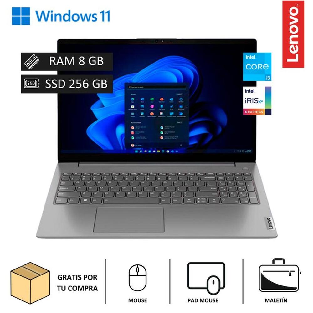 Laptop Lenovo V15 G3 IAP 156” FHD Intel Core i3-1215U 256GB SSD 8GB RAM