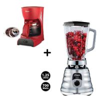 Licuadora 1.25L + Cafetera oster de 4 tazas
