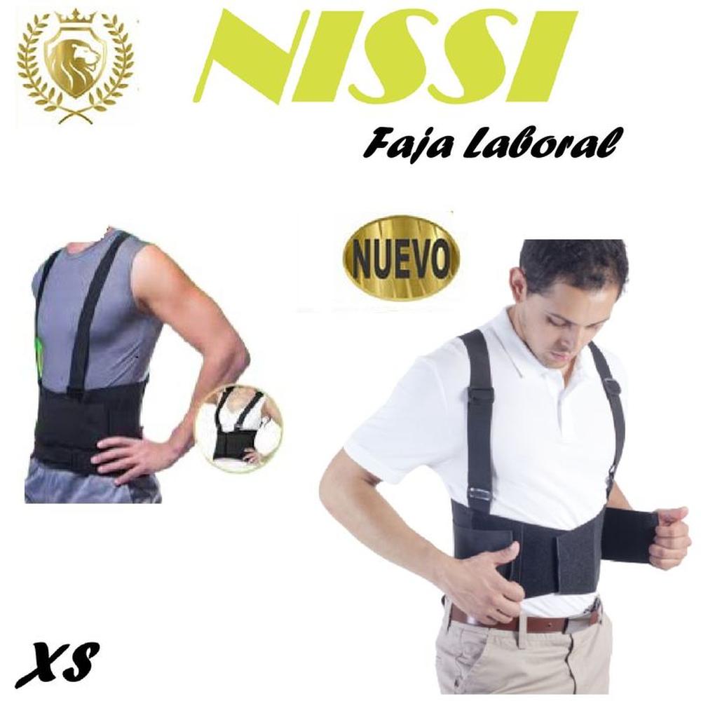 Faja Laboral Liviana Chica Negro Talla -XS