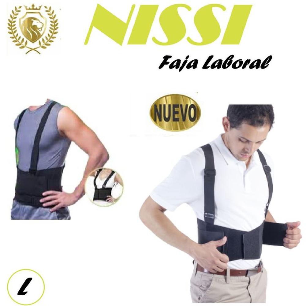 Faja Laboral Liviana Chica Negro Talla -L