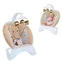 Mecedora para Bebes Musical y Vibrador -Elefante M