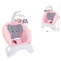 Mecedora para Bebes Musical y Vibrador -Elefante R