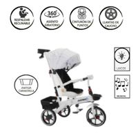 Triciclo Asiento Giratorio musical Pawsoon