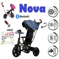 Triciclo 6 en 1 Nova Asiento Giratorio con Control Remoto-AZ
