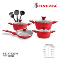 Juego de ollas antiadherente Finezza FZ-X1722M