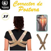 Faja Corrector De Postura Beige Talla -XS
