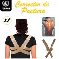 Faja Corrector De Postura Beige Talla -XL