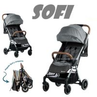 Novedoso Coche Maleta Sofi Ebaby -Plomo