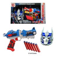 Pistola de juguete transformadora 2 en 1 Optimus