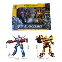 Juguete 2x1 Transformer Optimus Prime + Bumbleebee