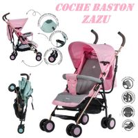 Coche de Paseo Baston Ebaby Zazu -Rosado