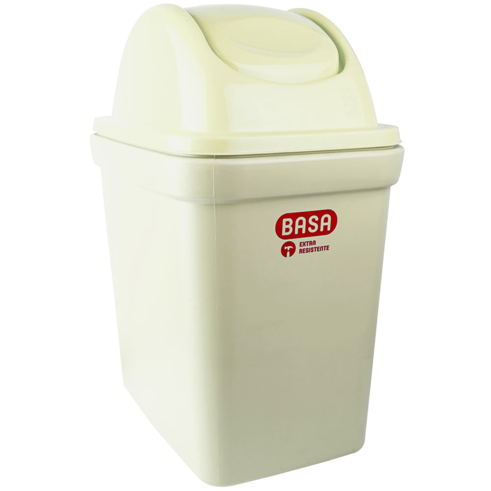 Papelera Bodeguita BASA Ahorra Espacio 25L