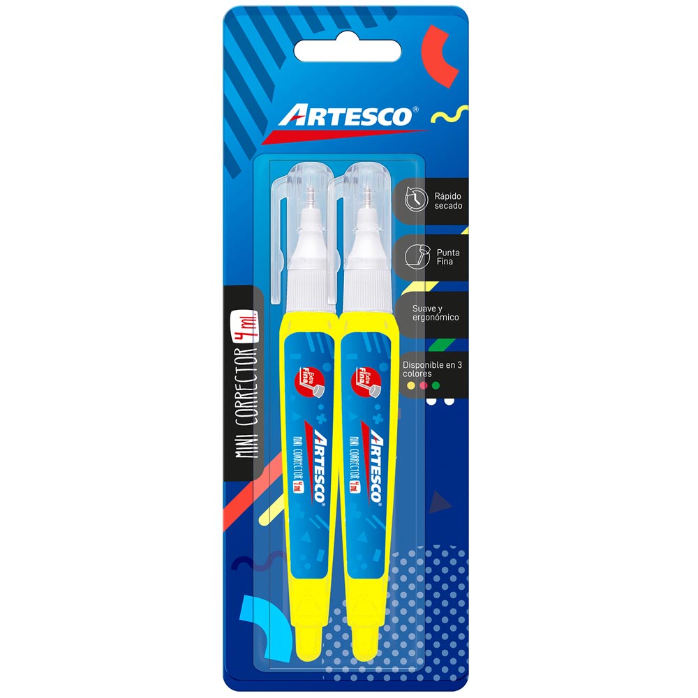 Mini Corrector ARTESCO Blister 2un