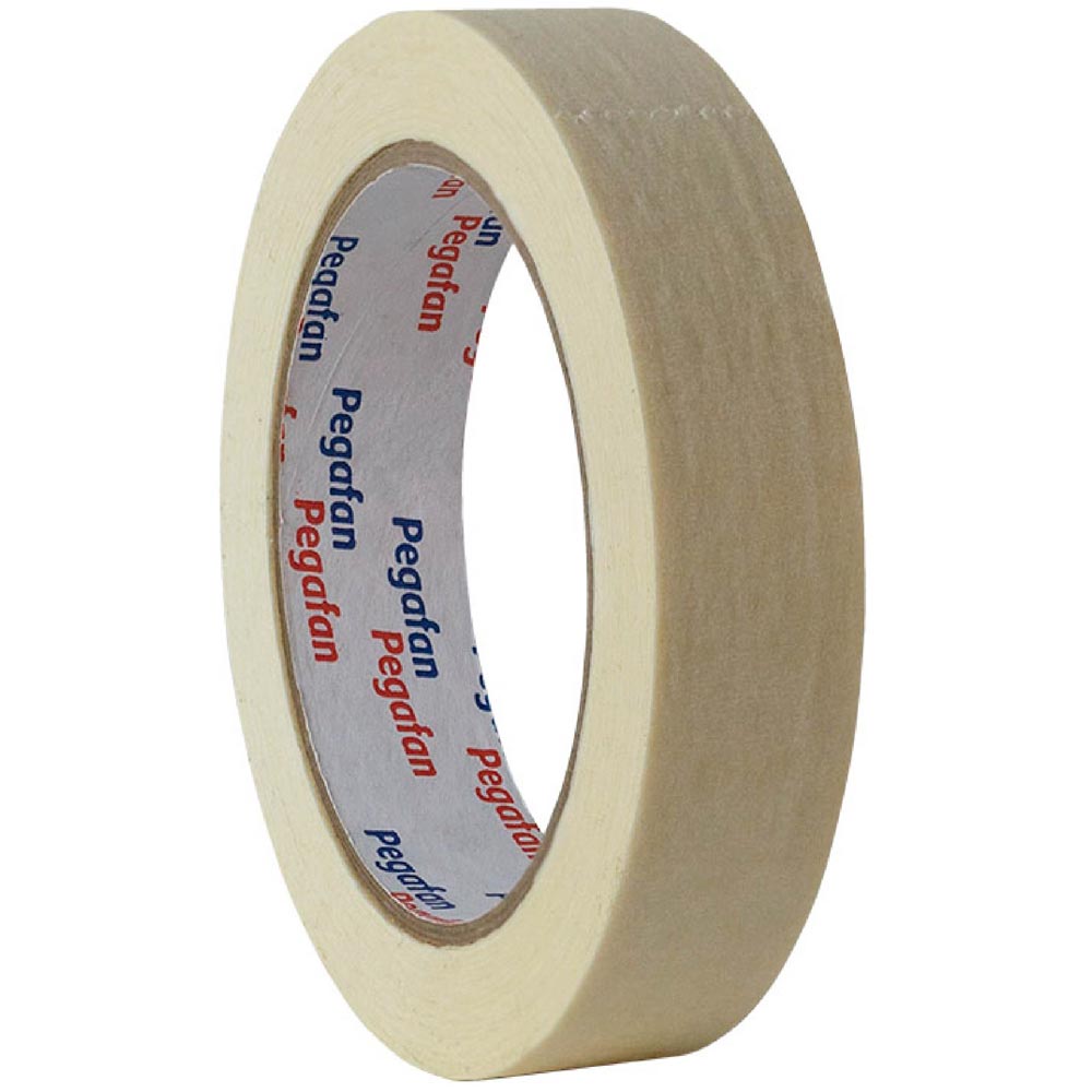 Cinta Adhesiva PEGAFAN Masking Tape Blanco 18mm x36.58m
