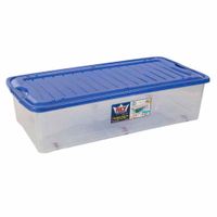 Caja Plástica REYPLAST 120 Suprema Con Tapa (Modelos aleatorios)