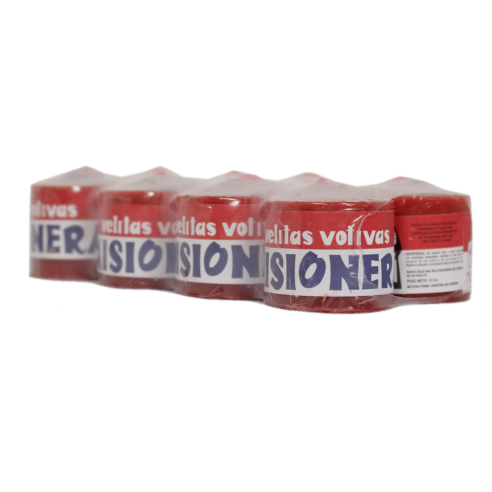 Vela Misionera MISIONERA Votiva Tipo 10CC Paquete 8un