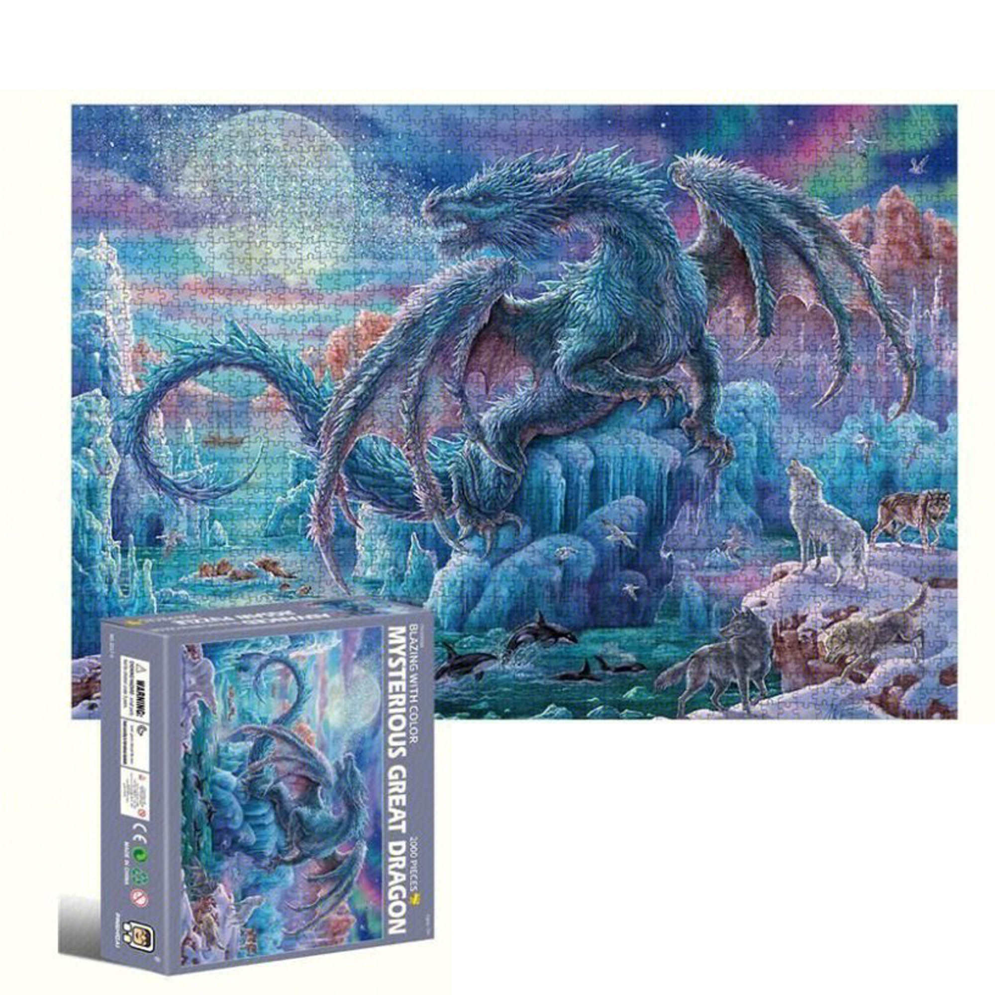 Rompecabezas 2000Pc Dragon HUAYUAN 1017-V
