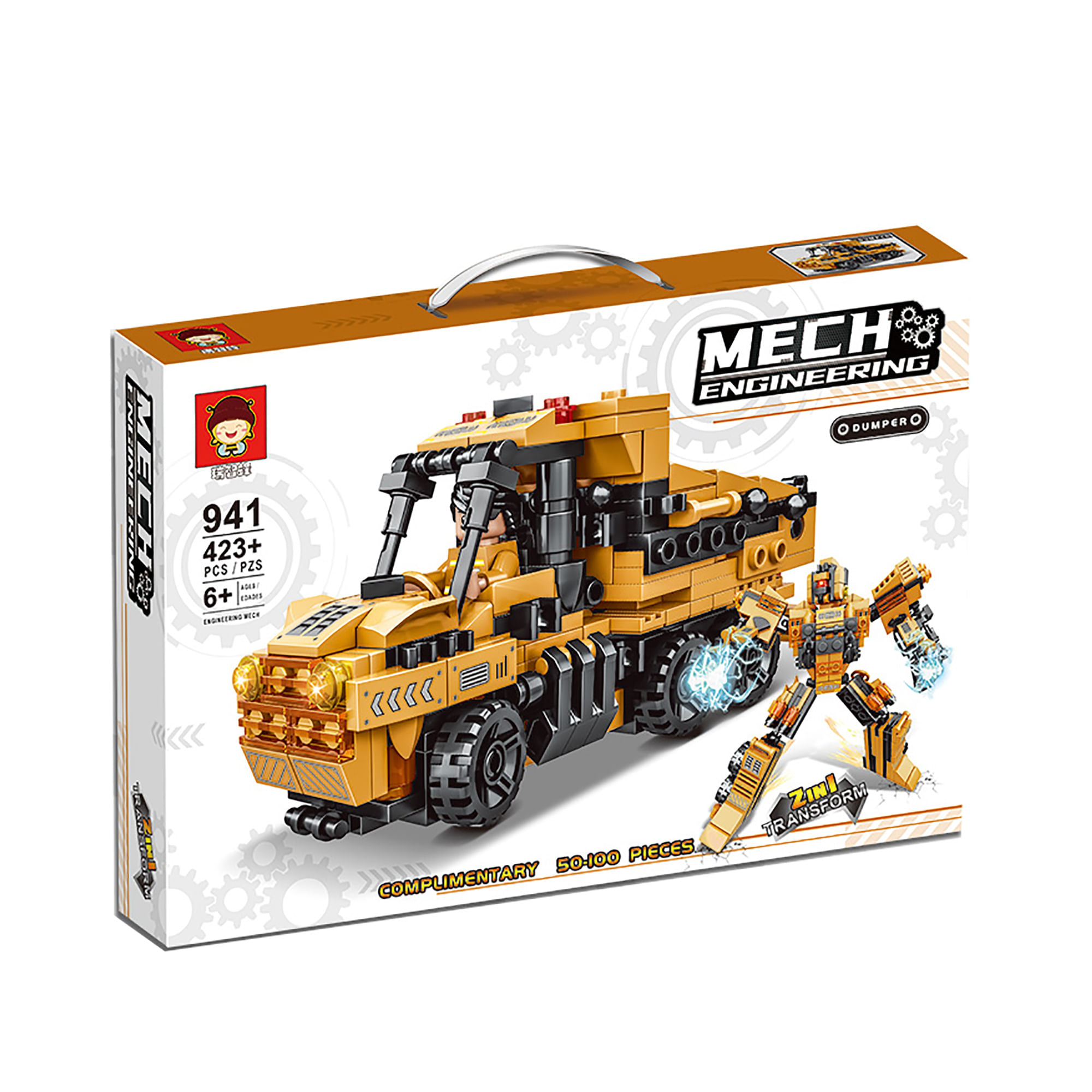 Bloques Carro Transformer Ama BRIGHT 941