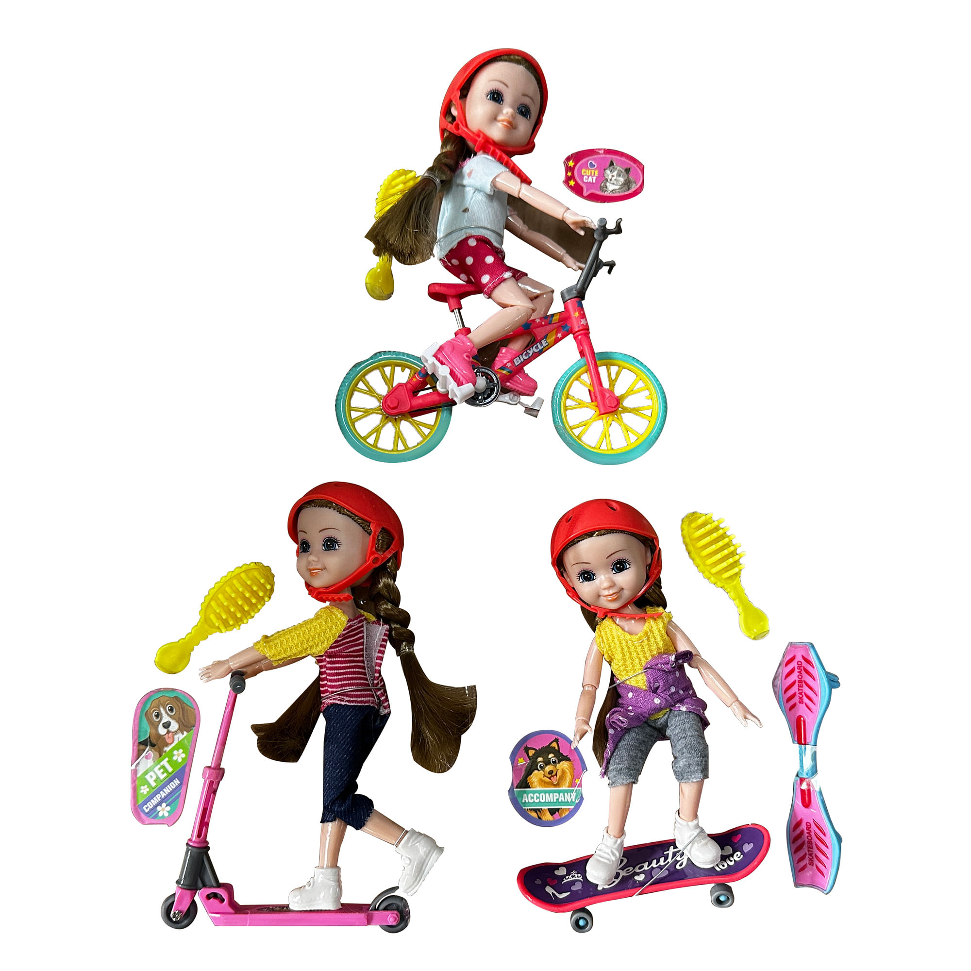 Muñeca con Rodados Ass NINI LOVE 55836