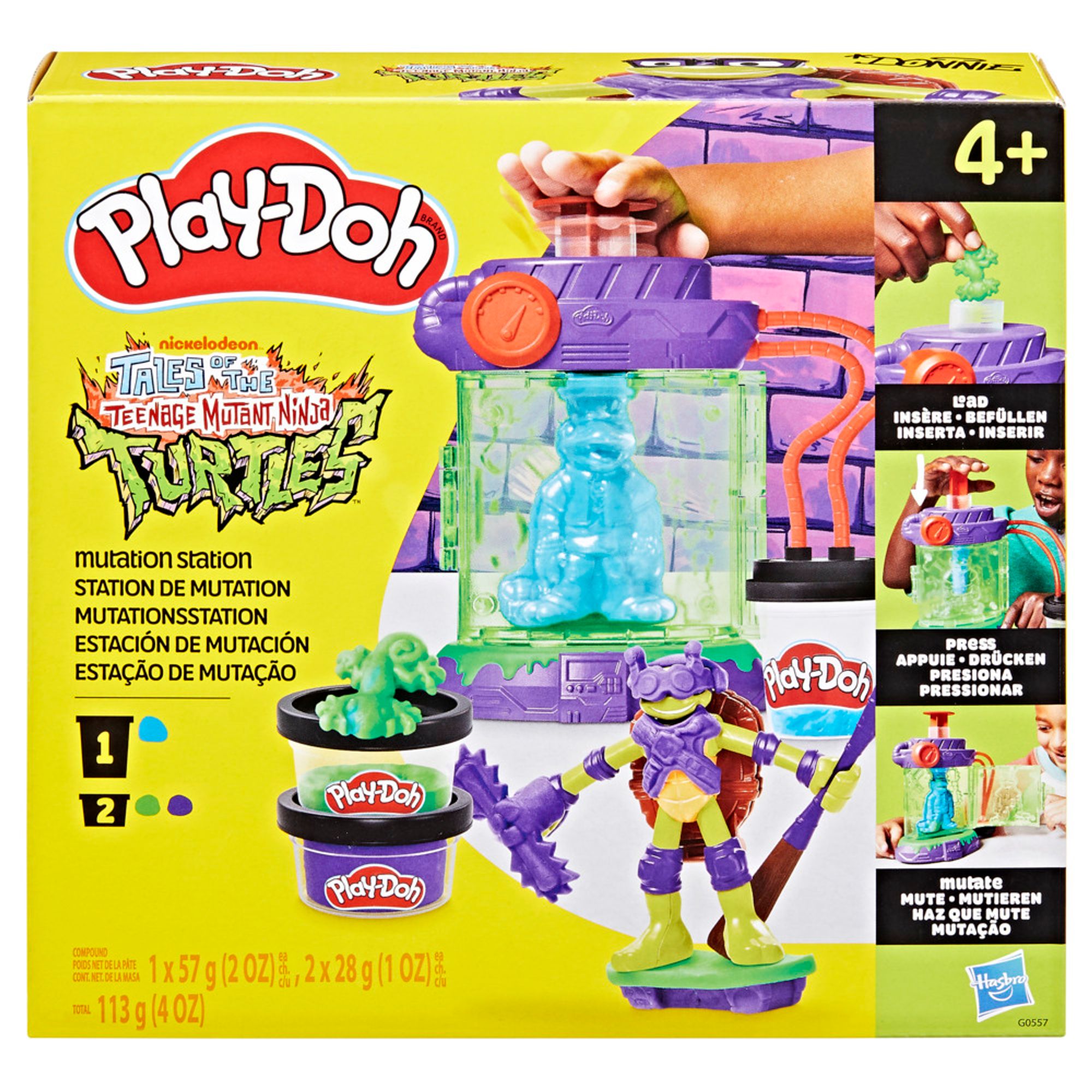 Playset cámara de mutación Tortugas Ninja PLAY DOH