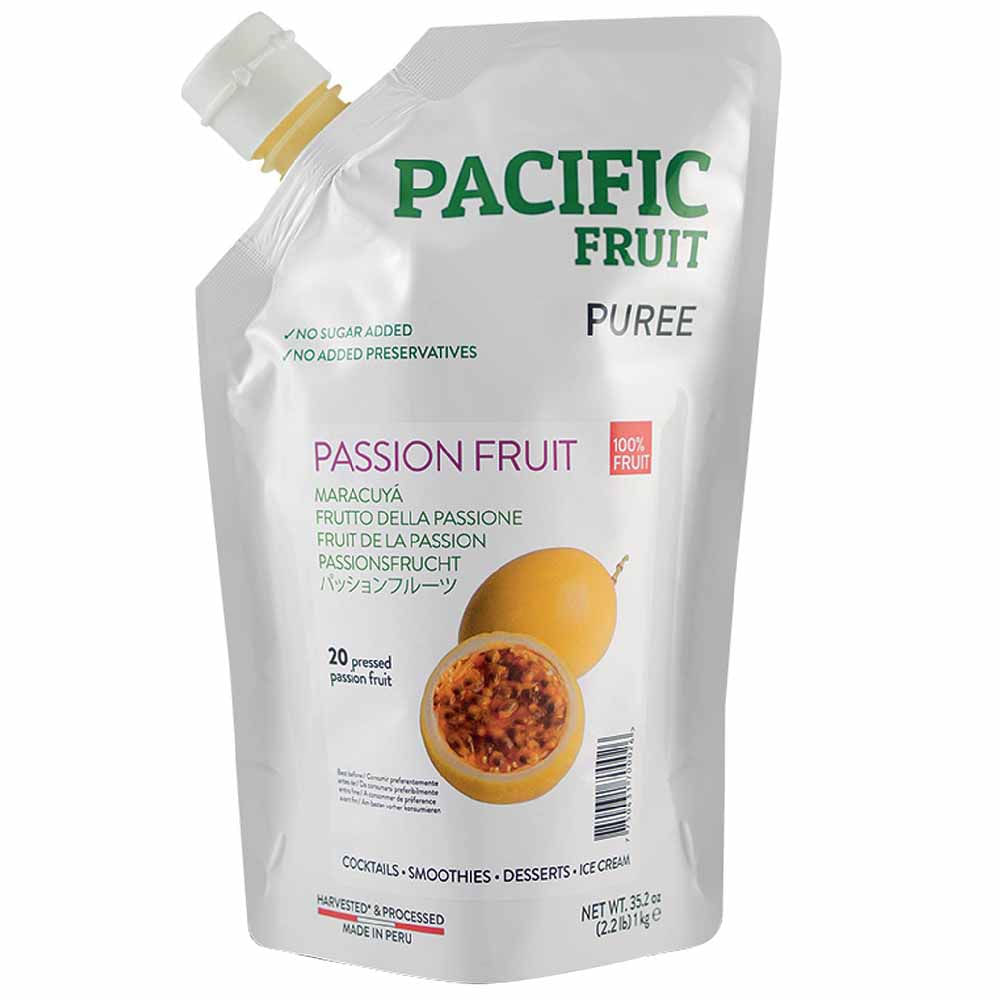 Puré de Maracuyá PACIFIC FRUIT Doypack 1Kg