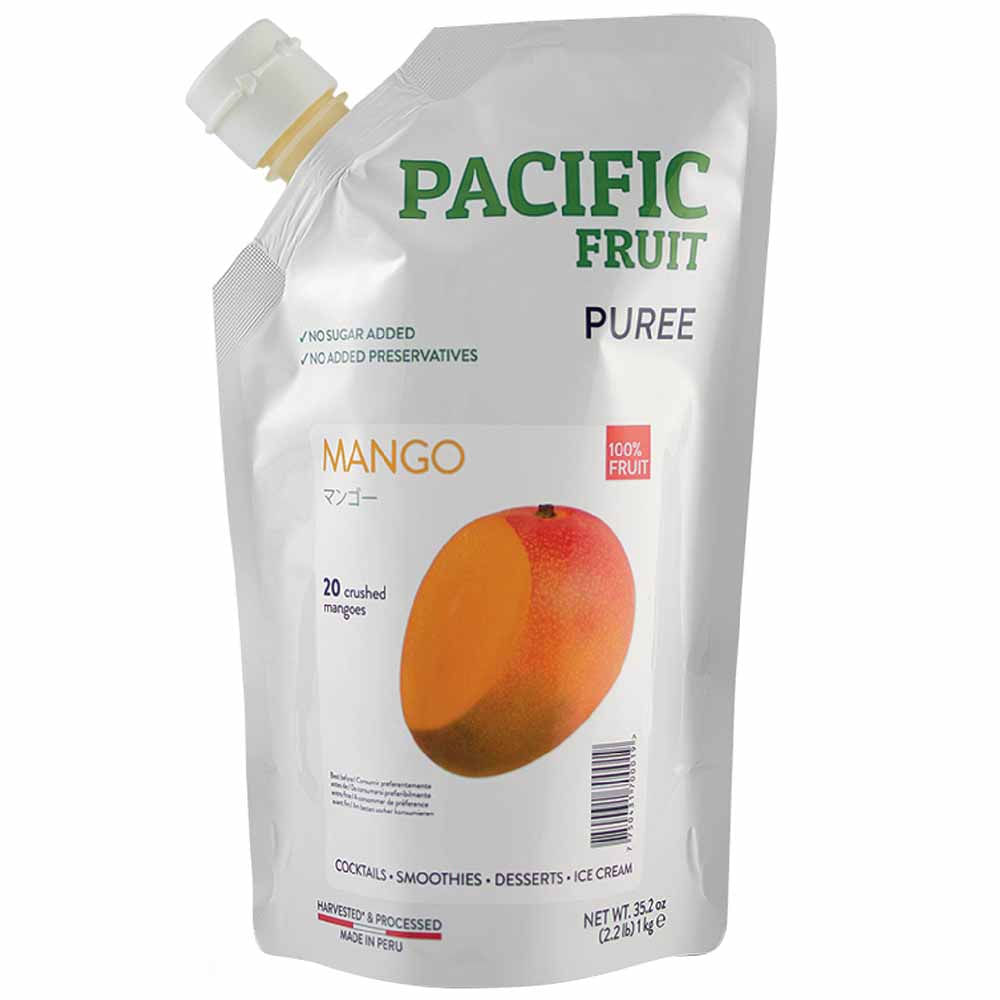 Puré de Mango PACIFIC FRUIT Doypack 1Kg