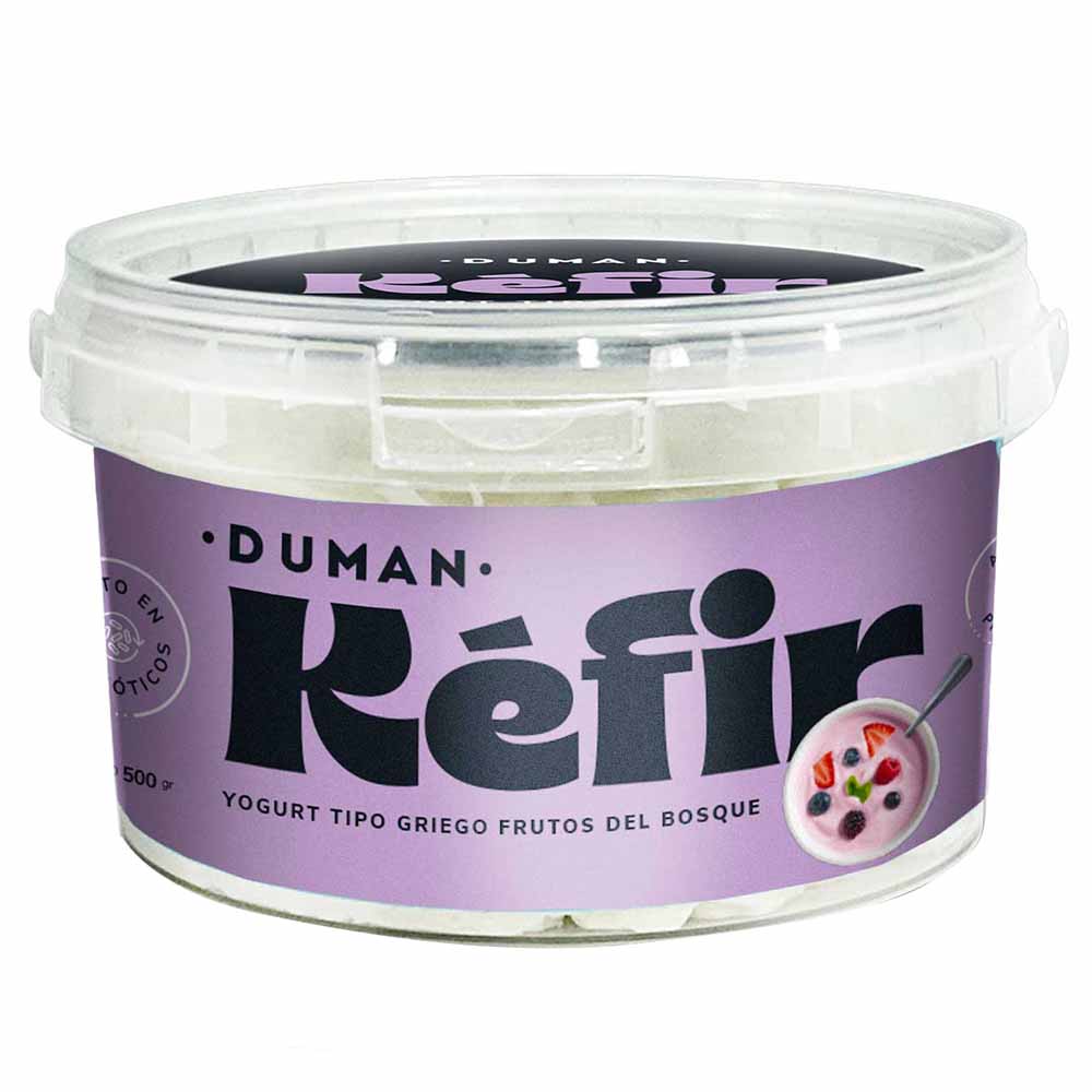 Yogurt Griego Kéfir Deslactosado DUMAN Bosque Pote 500g