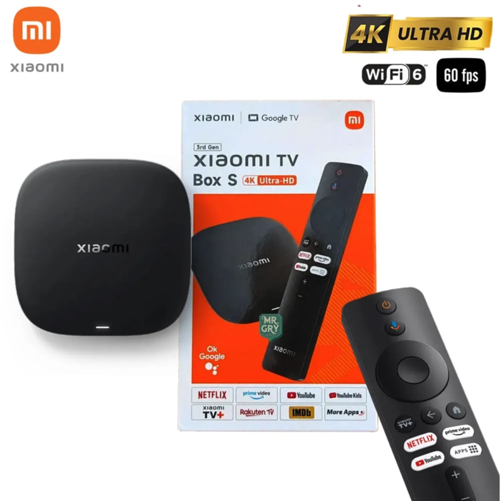 Xiaomi TV Box S (3rd Gen) 4K UHD Google TV