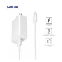 Cargador de Pared Samsung con Cable 1M 15W 2A C/Rápida USB-C A USB-C Blanco
