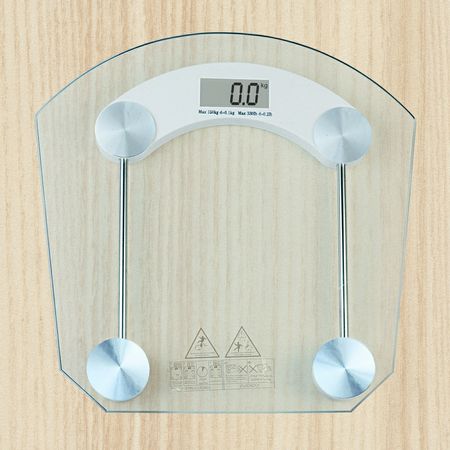 Bascula Balanza Digital de Baño Bascula Vidrio Templado