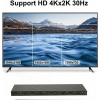 Splitter Divisor Repartidor HDMI 4K 1 Entrada 8Salidas 60Hz 4Kx2K