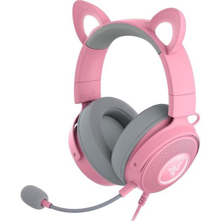 Auriculares Razer Kraken Kitty V2 Pro Gaming con Orejas Intercambiables