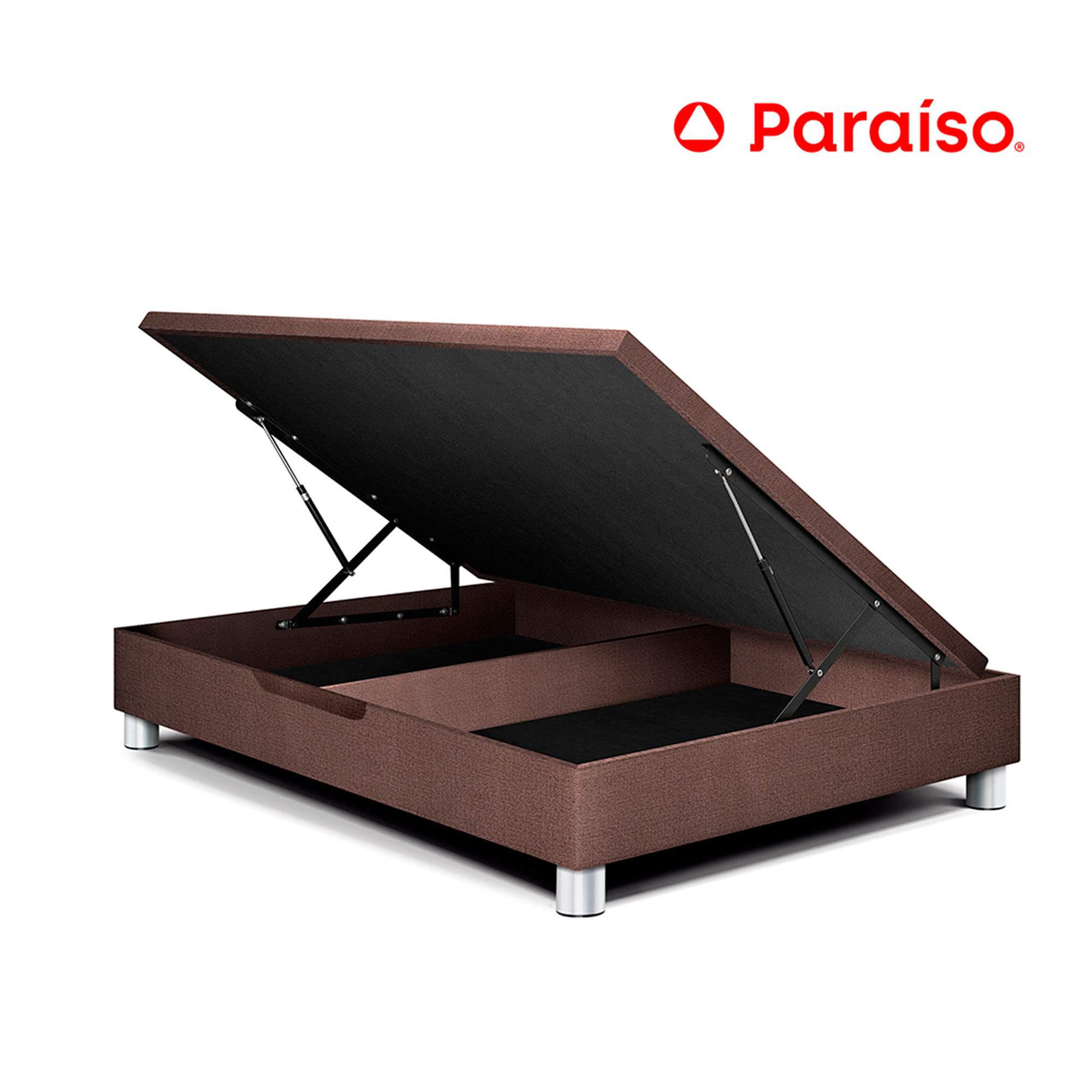 Boxet PARAÍSO Deluxe 1.5 Plazas Chocolate