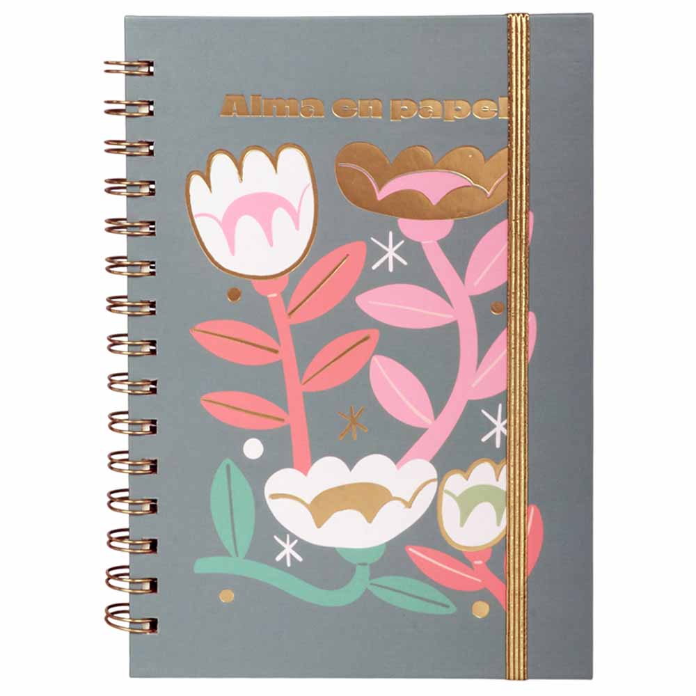 Libreta anillada con liga Paper ARTESCO