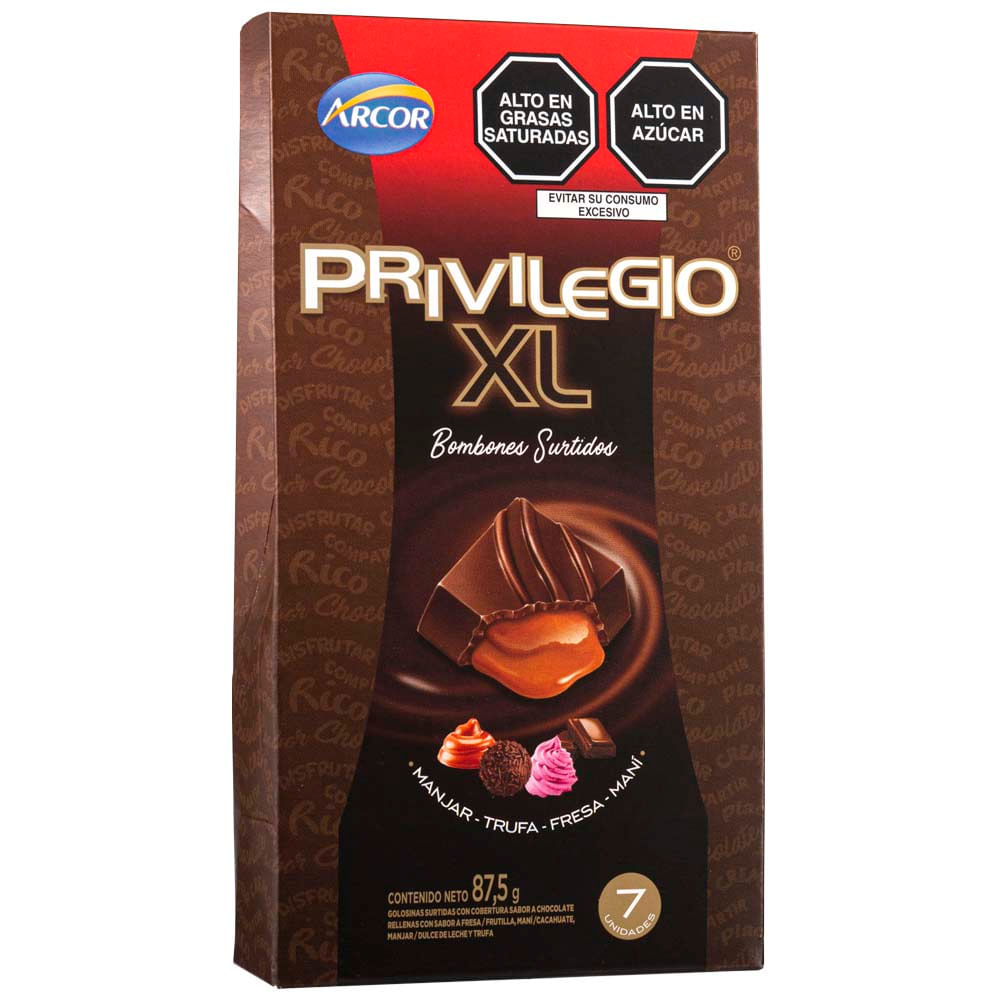Bombones Surtidos PRIVILEGIO Caja 87.5g