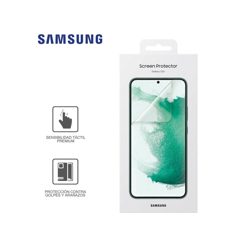 Protector De Pantalla Samsung Para Galaxy S22+ Transparente EF-US906CTEGWW