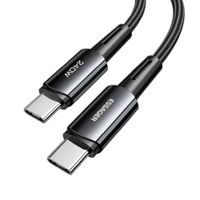 CABLE 1M USB C - USB C CARGA DATOS 240W ESSAGER NEGRO