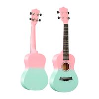 UKELELE CONCIERTO PINK & GREEN