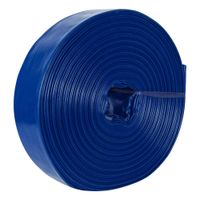 Rollo Manguera Plana 3"" x 50m de Descarga para Motobomba Truper 100865