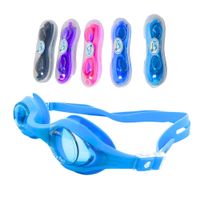 Lentes Para Natación Básico Para Niños Celeste - GRAVITAL