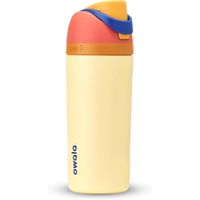 BOTELLA FREESIP TÉRMICA DE ACERO INOXIDABLE SIN BPA PARA NIÑOS OWALA DE 16 OZ / 473 ML | AMARILLO