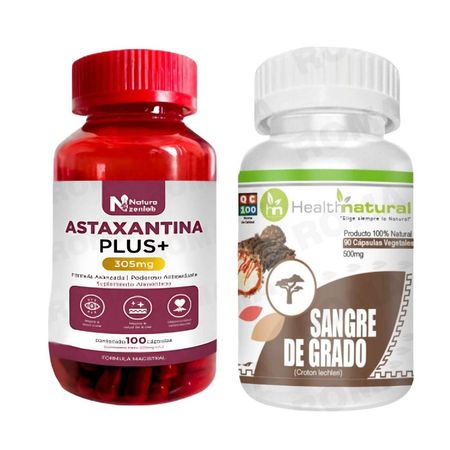 ASTAXANTINA PLUS + SANGRE DE GRADO HEALTHNATURAL