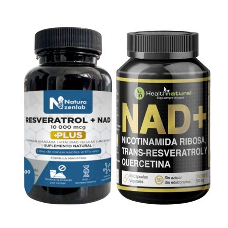 RESVERATROL + NAD + NAD+ HEALTHNATURAL