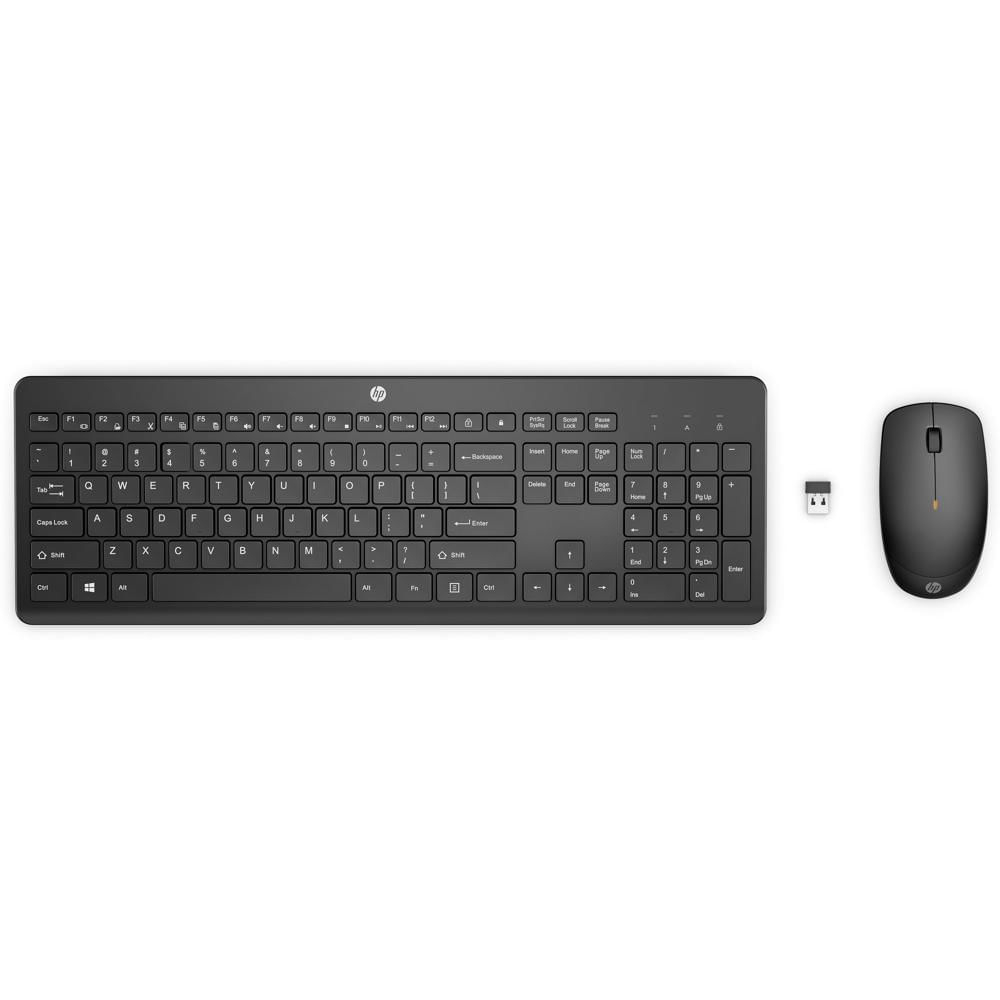 Kit Teclado y Mouse Inalámbrico HP 235 Negro Español - 1Y4D0UT