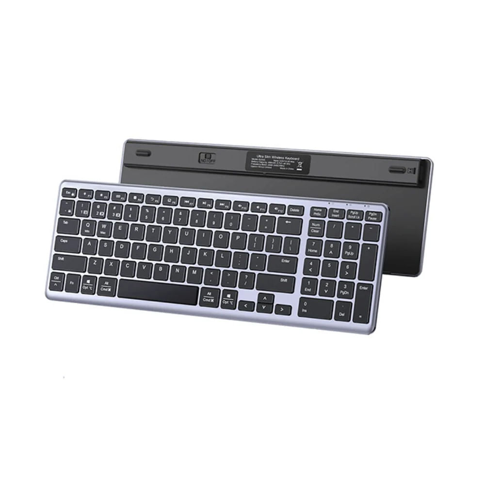 Teclado Inalámbrico US Recargable Bluetooth 2.4G Ugreen K0005 - 15258