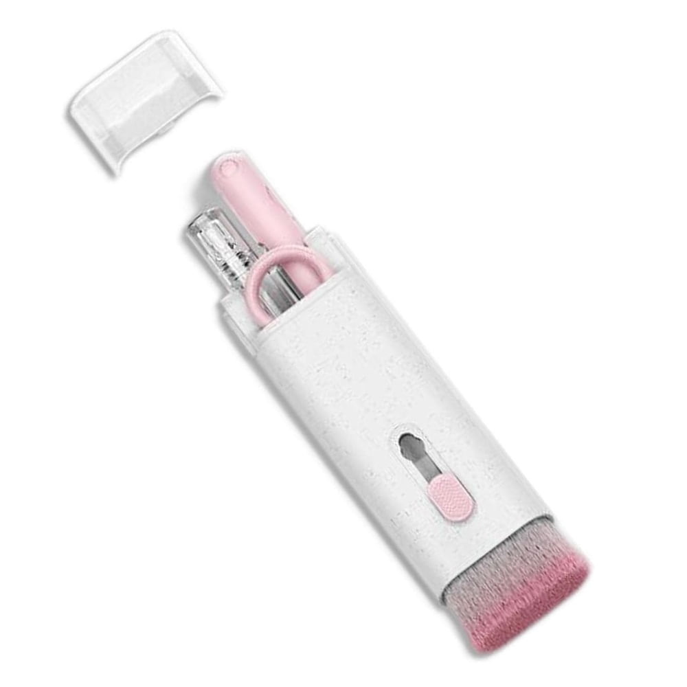 Herramienta de Limpieza Multifuncional Portátil para Airpods Pro Teléfono Rosado