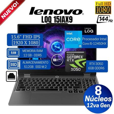 Laptop Lenovo LOQ 15IAX9 15.6